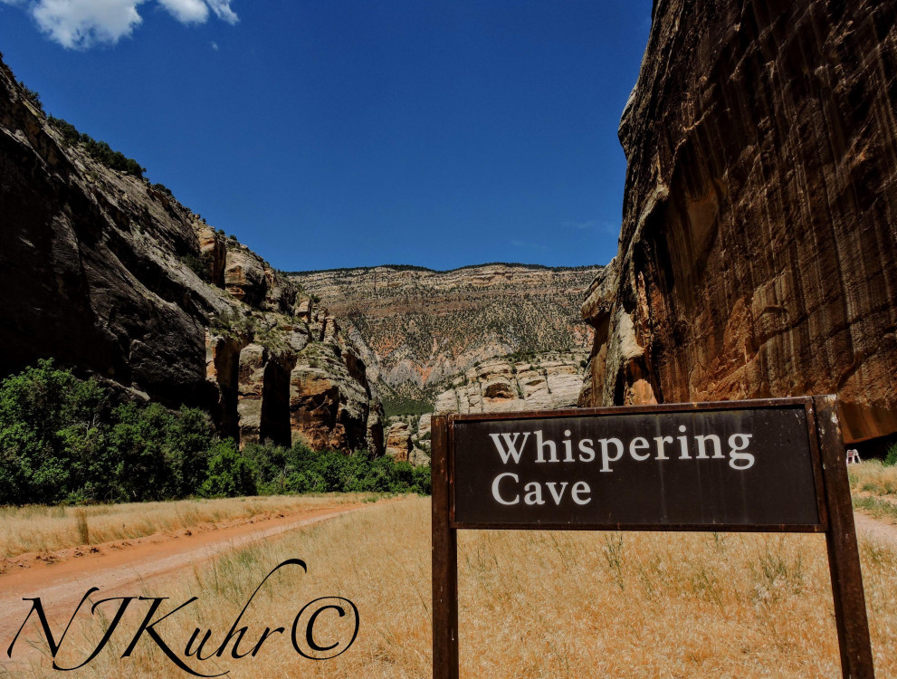 Whispering Cave, Dinosaur Monument